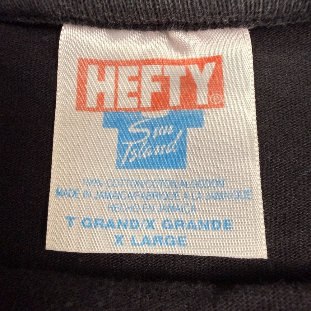 Vintage Hefty Mens T Shirt XL Cayman Islands BWI Embroidered Single Stitch 90s - Picture 5 of 11